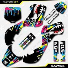 CMYK Camo Savage Racing Graphics Kit fits 01-21 Suzuki RM65 RM 65 Decal