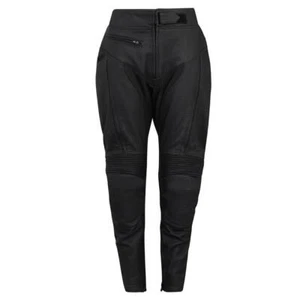 Spada Everider Ladies Leather Motorcycle Trousers Black Cruiser Motorbike Jeans