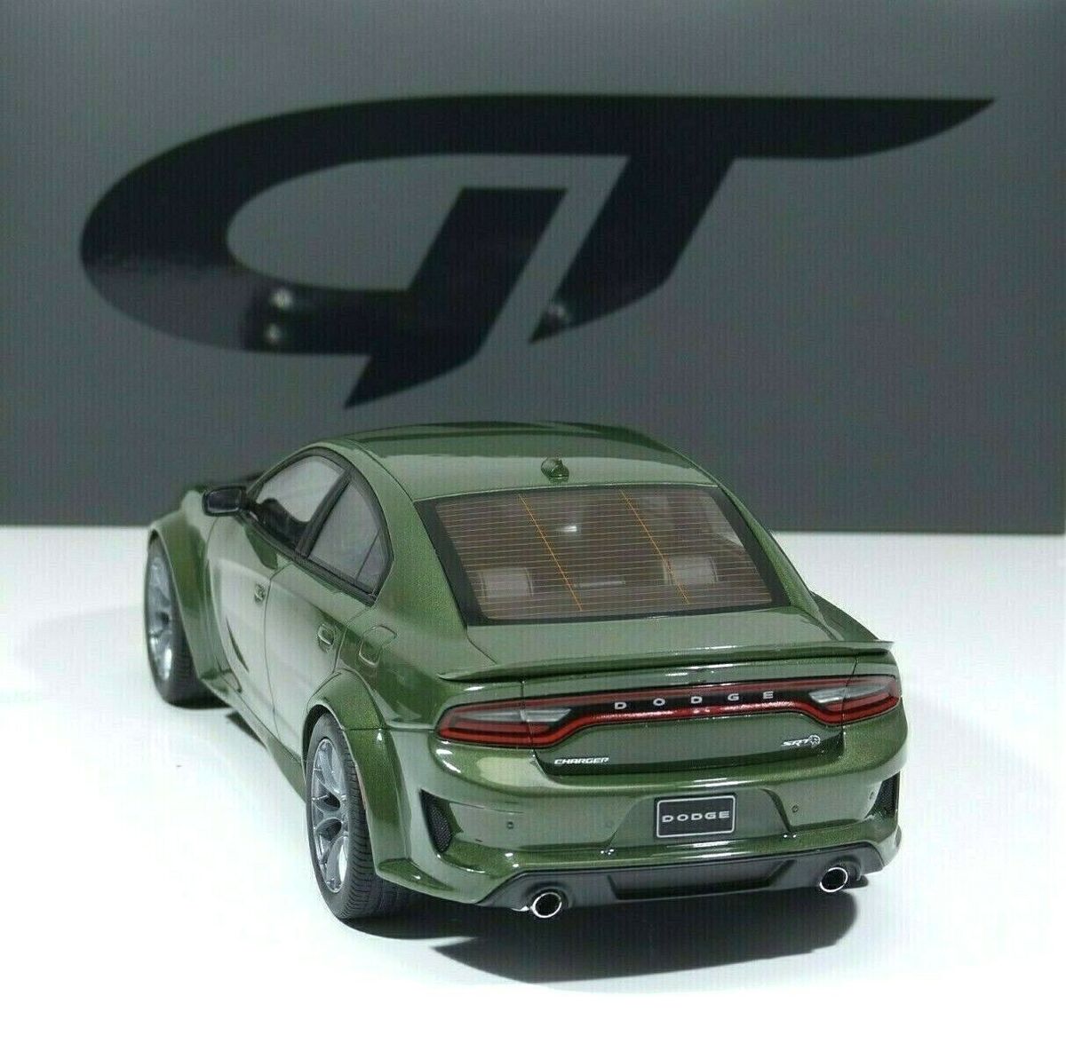 Dodge Charger SRT HELICAT WIDEBODY 2020 Green / Black 1:18 GT303 GT-SPIRIT | eBay Dodge Charger SRT HELICAT WIDEBODY 2020 Green / Black 1:18 GT303 GT-SPIRIT | eBay