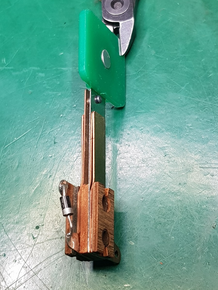Interruttore Bersaglio Rettangolare Verde Williams A-11315-2 Per Flipper Jackbot, Pinbot, Nuovo