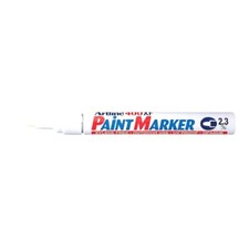 6pcs ARTLINE 400XF Paint Marker White Color 2.3 mm Writing Width-Fast Drying