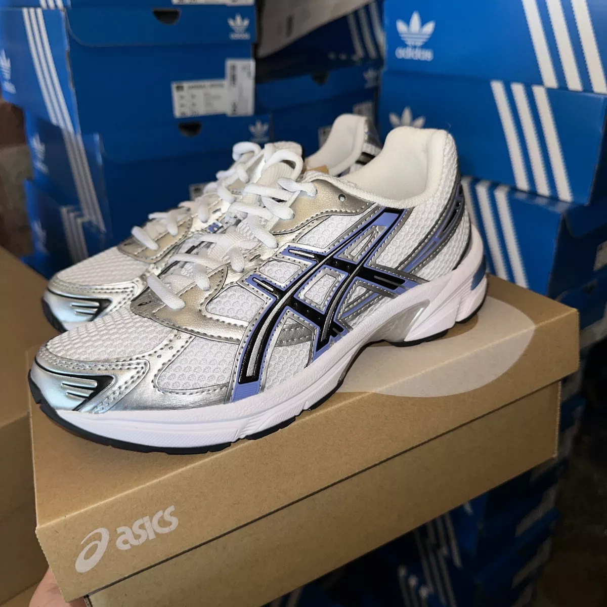 Asics Gel 1130 White Periwinkle Blue UK5 eBay