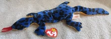 Ty Beanie Baby Lizzy the Lizard  DOB May 11, 1995  MWMT Free  Shipping