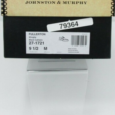 Johnston Murphy Fullerton WIngtip Calfskin Mens Shoes 9.5 M  display picture 2