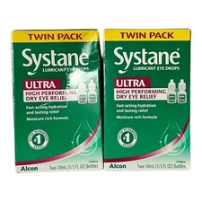 Systane ULTRA Lubricant Eye Drops TOTAL 4 BOTTLES NEW EXP2026+ *PLEASE READ*
