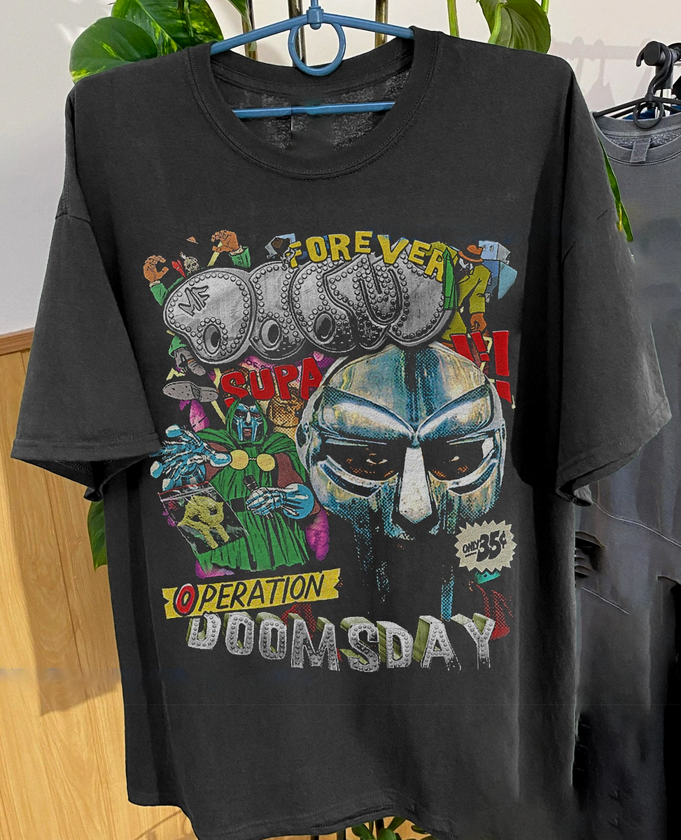 MF Doom Hip Hop Operation DoomSday Unisex T-Shirt Short Sleeve All