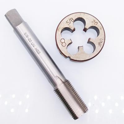 US Stock HSS 5/8-20 UNF Tap & 5/8-20 UNF Die Right Hand