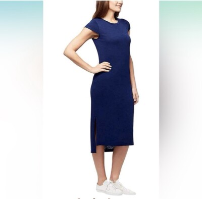 NWT Jessica Simpson Ladies' Midi Dress Maritime Blue Navy Small Womens |  eBay