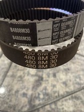Gates Browning 4808M30 Timing Belt type 8M 480mm Pitch Length 30mm W *Lot Of 2*