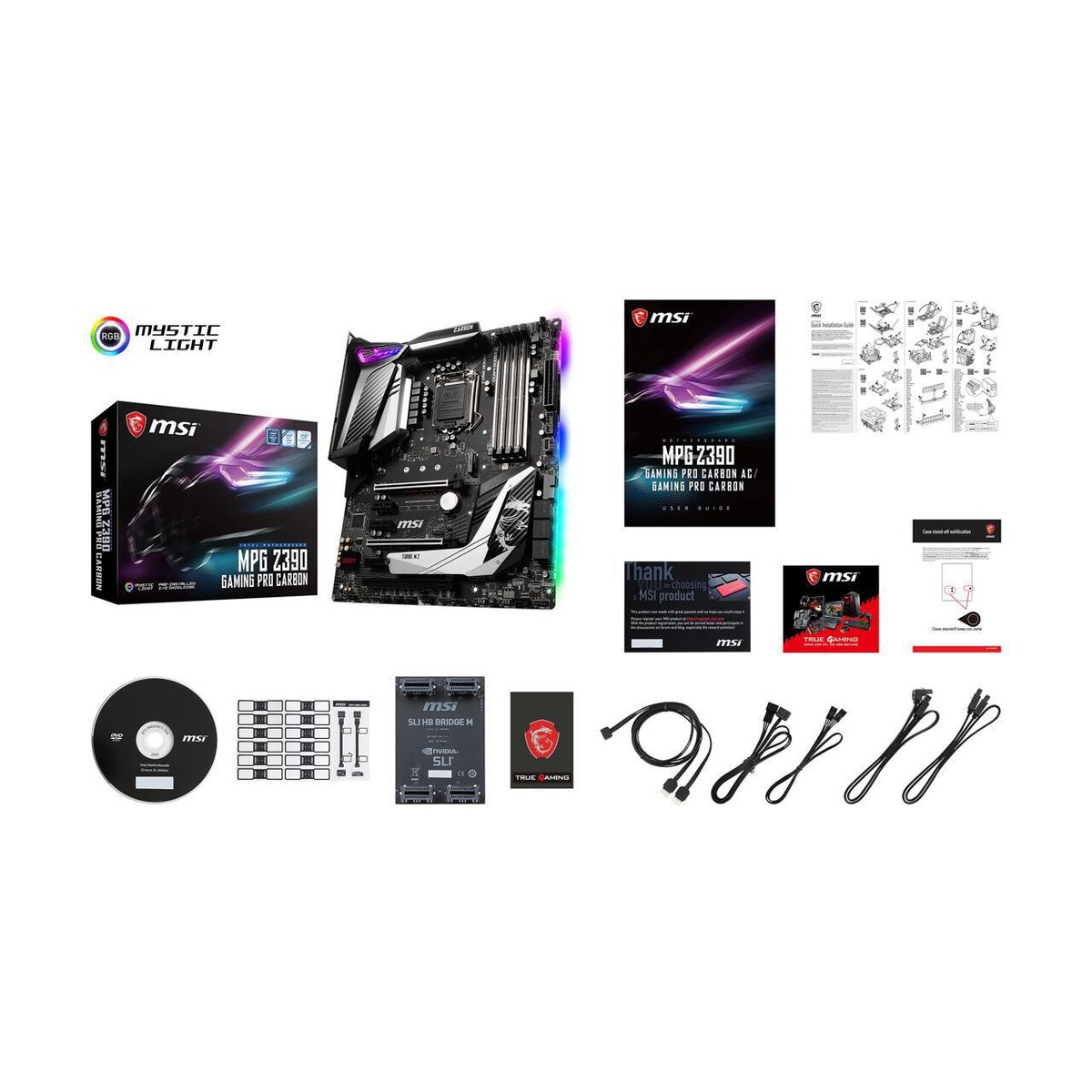 MSI MPG Z390 GAMING PRO CARBON LGA 1151 Intel DDR4 ATX MSI MPG Z390 GAMING PRO CARBON LGA 1151 Intel DDR4 ATX