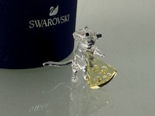 Swarovski Figurine 5464939 Mouse with Cheese 3.8 cm Original Packaging Certif...