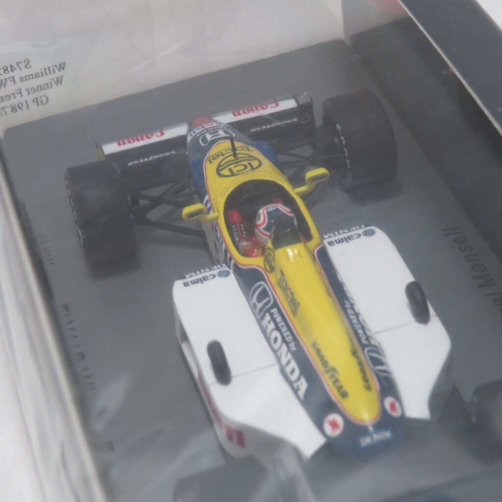 ミニカー 1/43 Sprak Williams FW11 30 Anniversary Racing on特注スパーク1/43ウィリアムズFW11 オーストラリアGP N