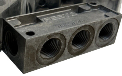 Festo FR-4-1/2-B Verteilerblock 6704 | Ventilverteiler | FR4212B | Verteiler