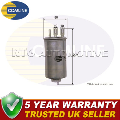Comline Fuel Filter Fits Dacia Duster 2010- 1.5 dCi + Other Models