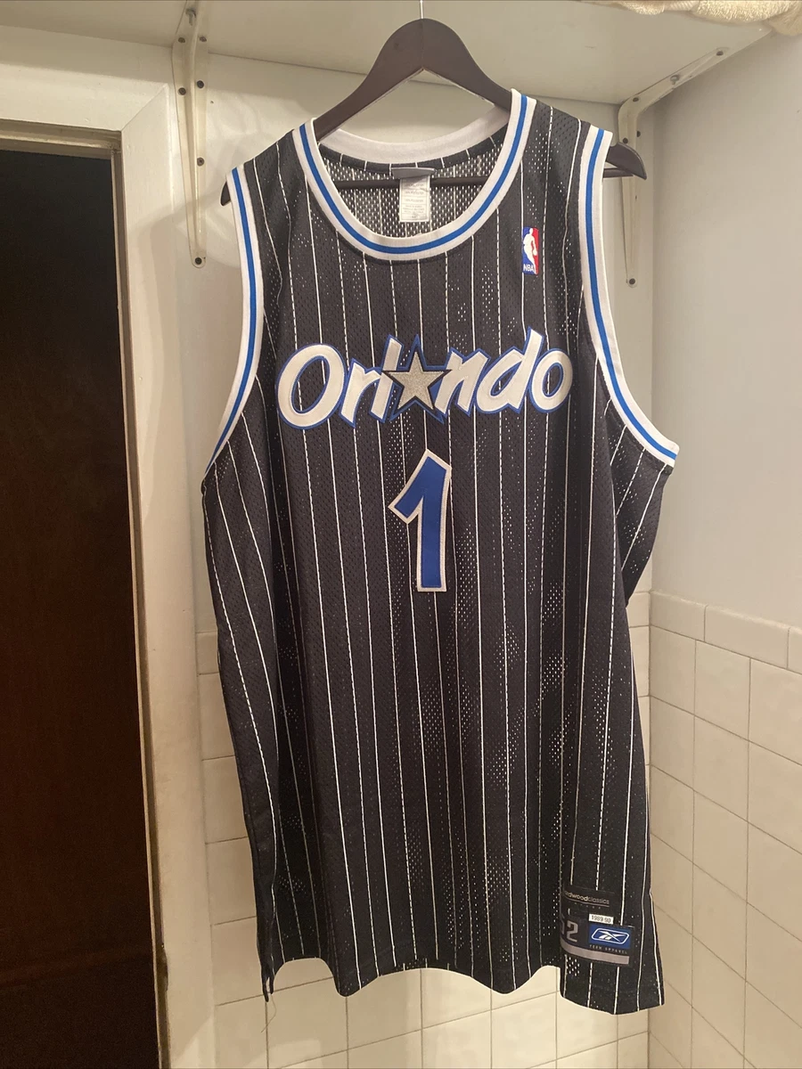 Tracy McGrady Reebok Hardwood Classic Authentic Basketball Jersey
