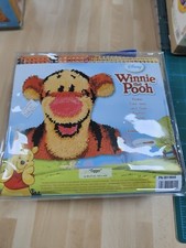 Latch Hook Kit Cushion Making Kit Tigger   Disney Kit By Vervaco 45x45cm