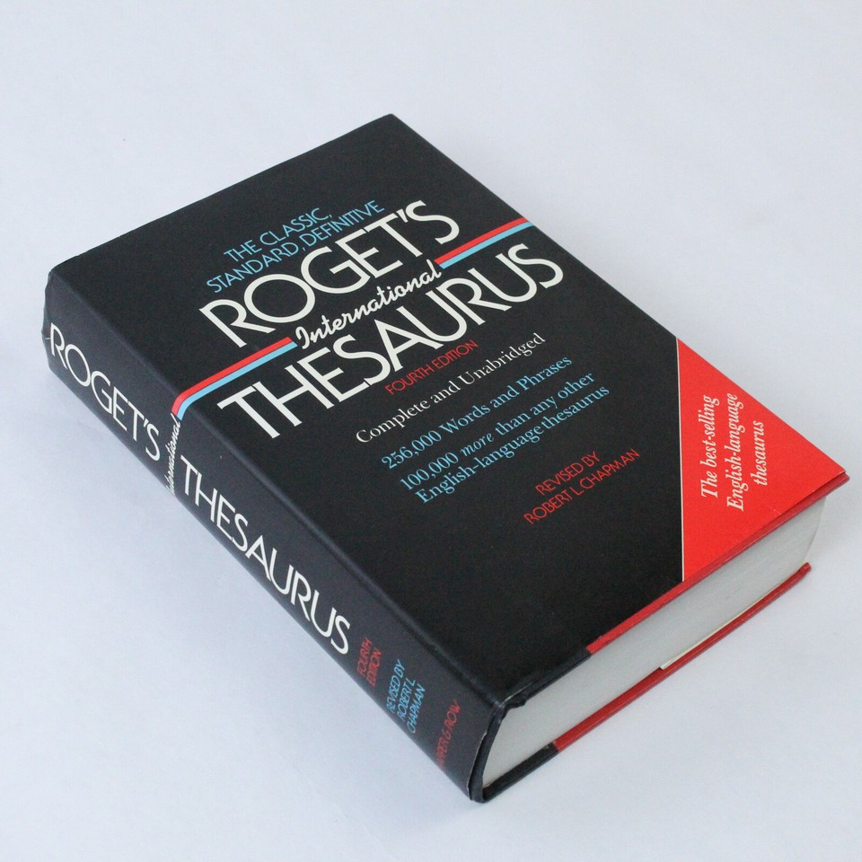 Roget's International Thesaurus Fourth Edition Harper & Row Publishers
