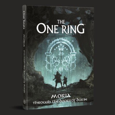 The One Ring  - Moria    Through the Doors of Durin (Adventure Module, Hardback)