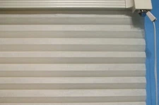 24 5/8 "W-40 1/2"H  RIGHT CORD SINGLE HONEYCOMB CELLULAR SHADE COLOR IVORY #734