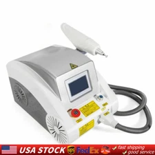 Q Switched ND Yag Laser Tattoo Removal Machine Eyebrow Pigment Remove Freckle US