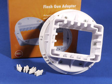 PRL) FLASH GUN ADAPTER FLEXMOUNT NIKON SB 900 NISSIN Di866 PENTAX AF540FGZ SIGMA