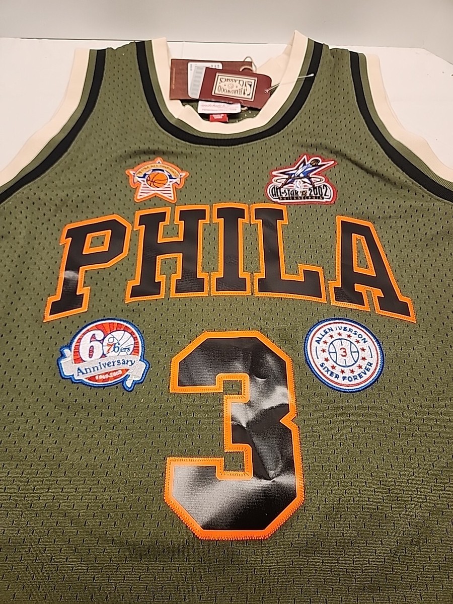 NBA SIXERS 上下セットアップ　アイバーソン 上下セット】NBA SIXERS IVERSON #3 アレン・アイバーソン76ers