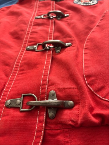 Polo Ralph Lauren Regatta Clasp Jacket L Vintage 90s Sailing Crest RRL - Picture 7 of 14