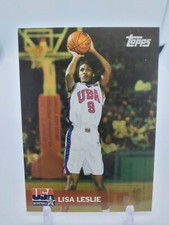 2000 Topps Team USA Lisa Leslie ST Gold  # 38 USA Gold