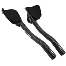 Manubrio resto bici strada cronometro triathlon fibra di carbonio esteso stile TT