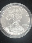 2003 W Silver Proof Vintage ASE Eagle Uncirculated Gem West Point Mint 1 Troy OZ