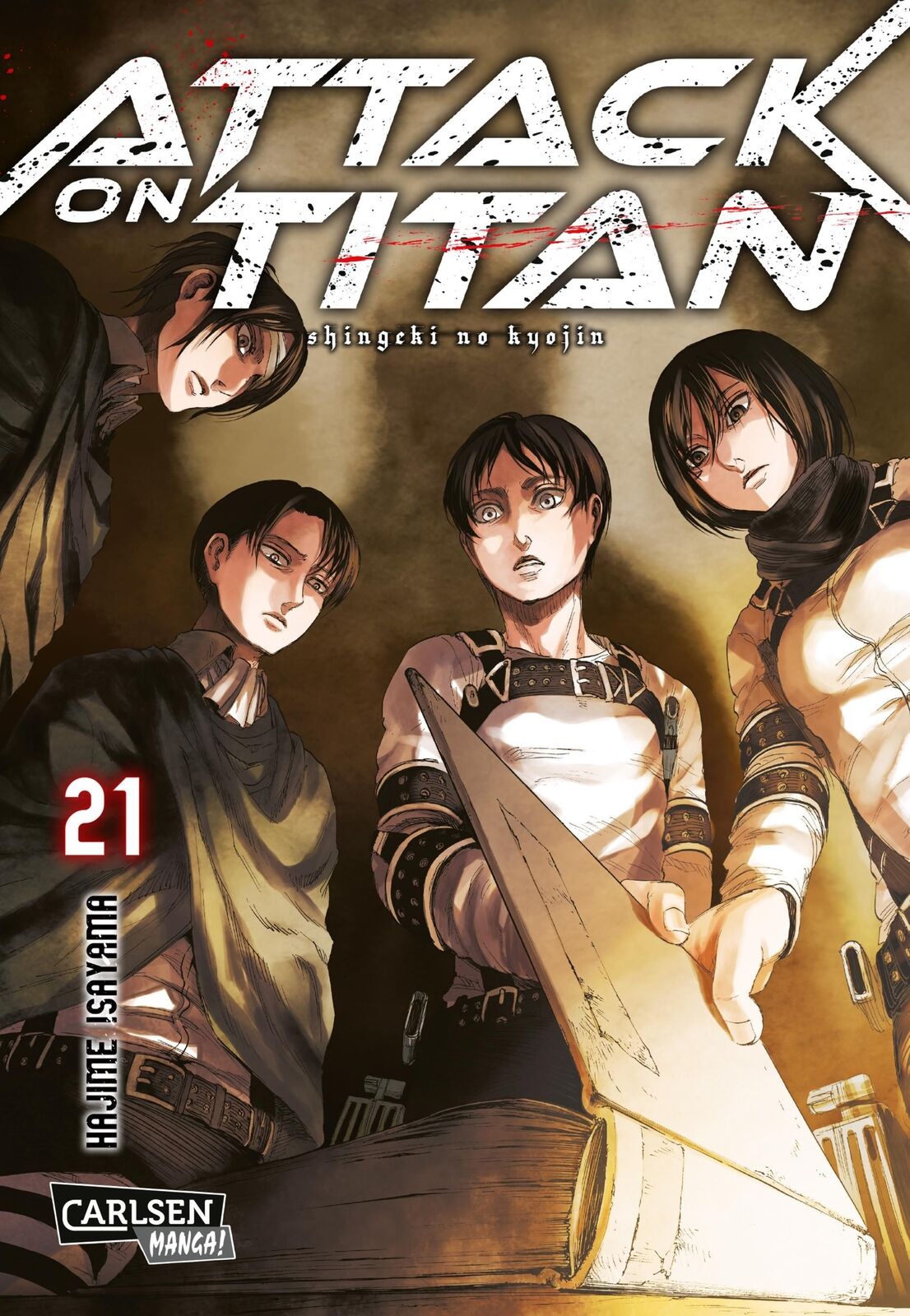 Thumbnail - Hajime Isayama; Claudia Peter / Attack On Titan 21