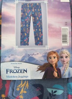 Frozen Jeggings Mädchen Kleinkinder Hose Baumwolle 122-128 134-140 Disney