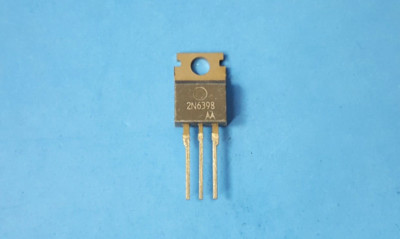 2pcs- Transistor, 2N6398, MOTOROLA, 12AMP, 800V