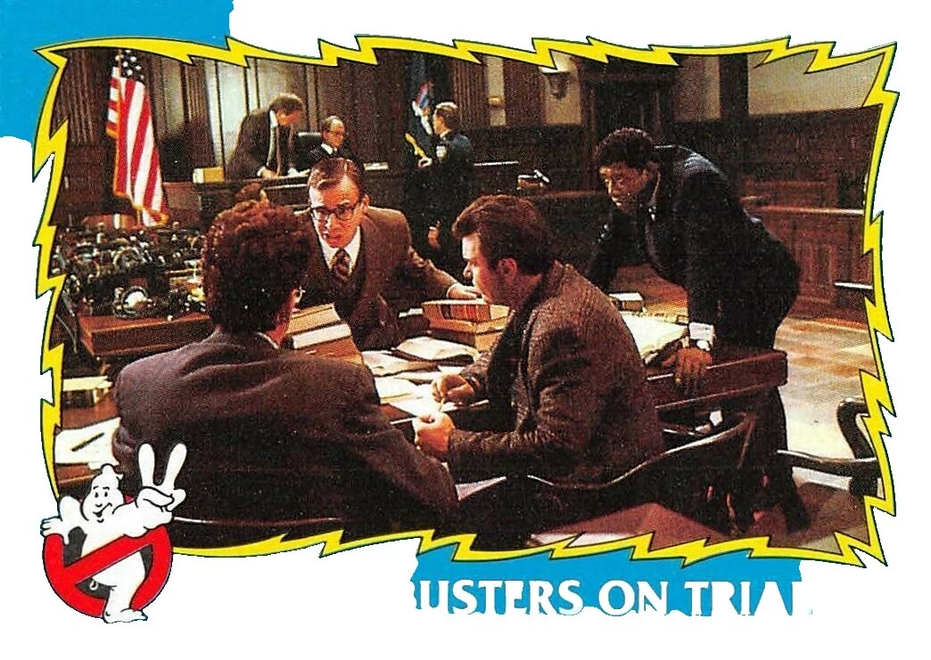 Ghostbusters Comedy Trading Cards