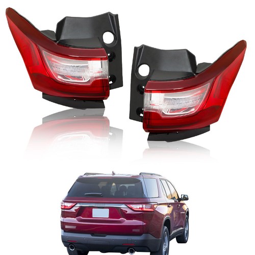 1 Pair Taillights Assembly Set For 2018-2020 Chevrolet Traverse w/o Redine Pkg - Picture 16 of 16