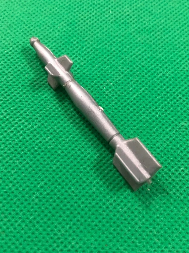 Vintage GI Joe ARAH 1986 Cobra Night Raven MISSILE NO DECAL vehicle part