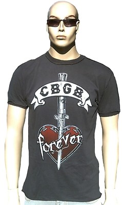 T-Shirt AMPLIFIED Rolling Stones Ufficiale – Lingua Rock Star Vintage – Grigio Stonewash, Taglia 42 (Donna)