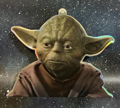 2025 Topps Chrome Star Wars Costco Heads Up Die-Cut #CDC20 Yoda