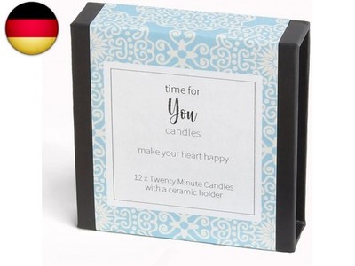 Time for You Candles (Wrap) von Cotton & Grey. Machen Sie Ihr Herz