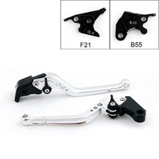 Long Brake Clutch Levers For Buell XB12 XB9 Ulysses XB12XT XB12X Silver