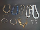 🔥 VTG DESIGNER JEWELRY LOT NECKLACES BRACELETS LISNER MONET GOLDETTE TRIFARI 🔥