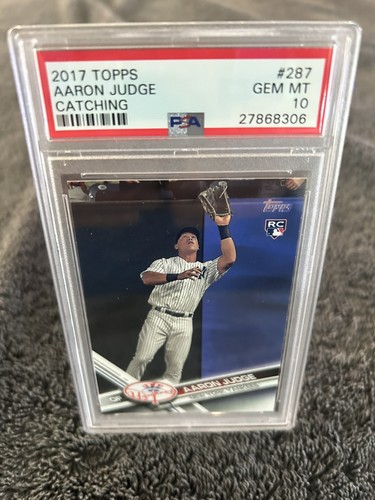 2017 TOPPS #287 AARON JUDGE RC PSA 10