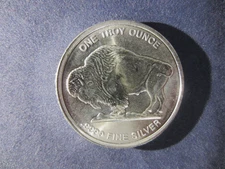 1 COIN .9999% silver 1 TROY oz  BUFFALO  ROUND   uncirculated