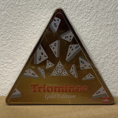 Triominos Gold Edition von Goliath / Blechdose / Neu & OVP