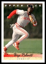 Bip Roberts 1993 Upper Deck #112 Reds MLB READ FREE SHIPPING AutographDen