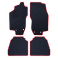Custom Teppich Lancia Lybra (1999-2005) 5PZ C/P ROT Zierleiste