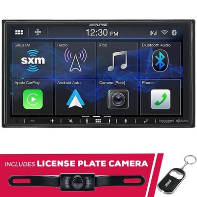 Alpine ILX-407 7'' Shallow-Chassis Multimedia & License Plate Camera