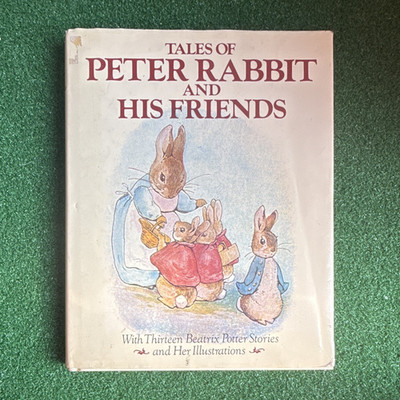 Beatrix Potter Peter Rabbit & Friends Hardcover Illustrated Inscribed