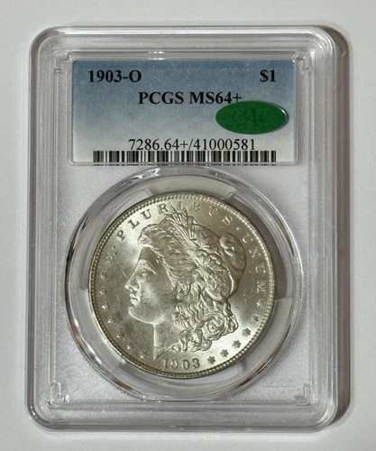 1903 O Morgan Silver Dollar ~ PCGS MS64+ ~ CAC Label