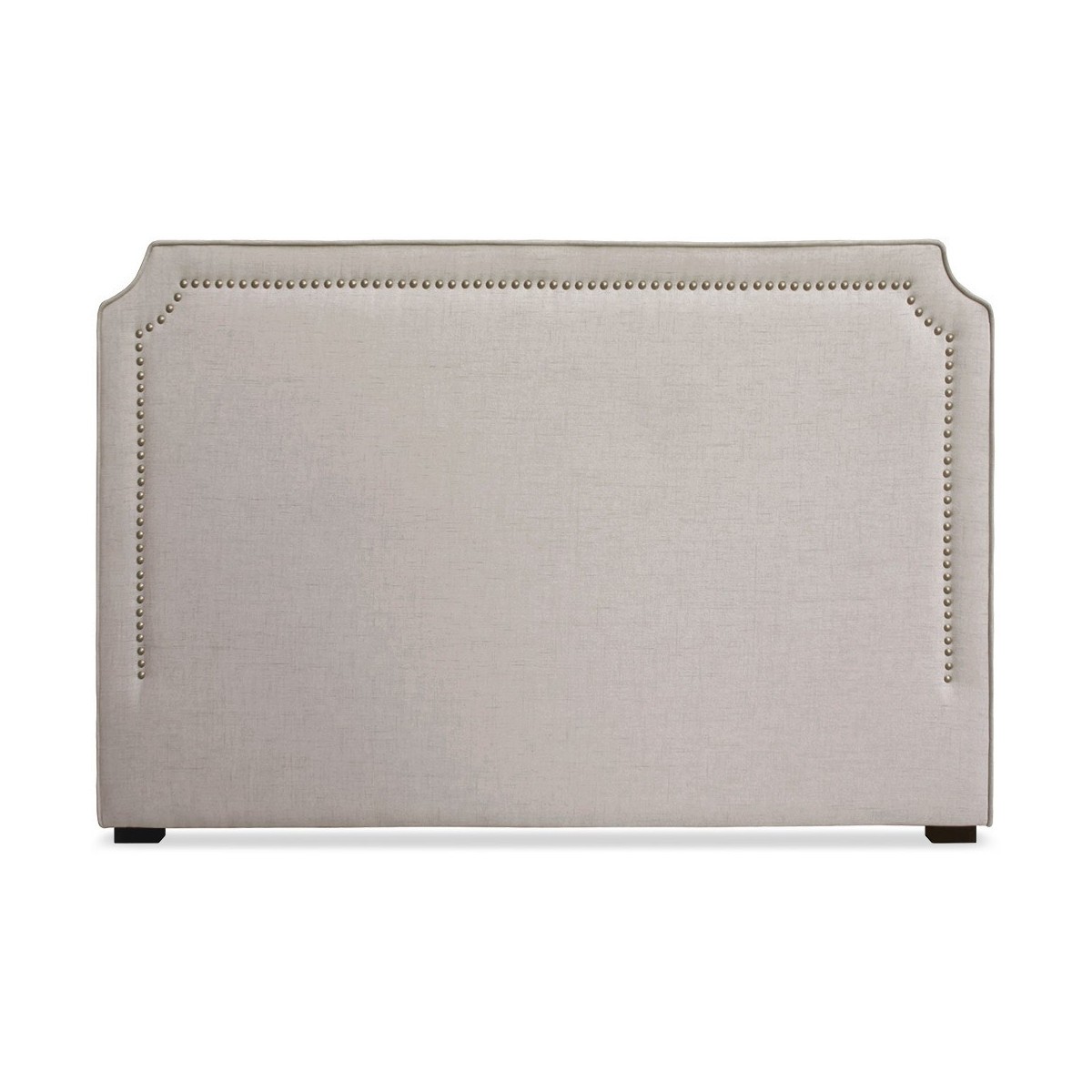 Tête de lit design 180cm en tissu beige Selena